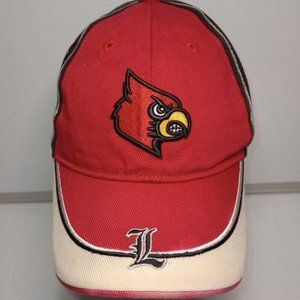 University Louisville Cardinals Basketball Team Logo Official Collegiate Hat Cap
